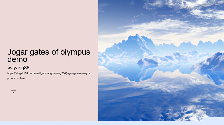 jogar gates of olympus demo